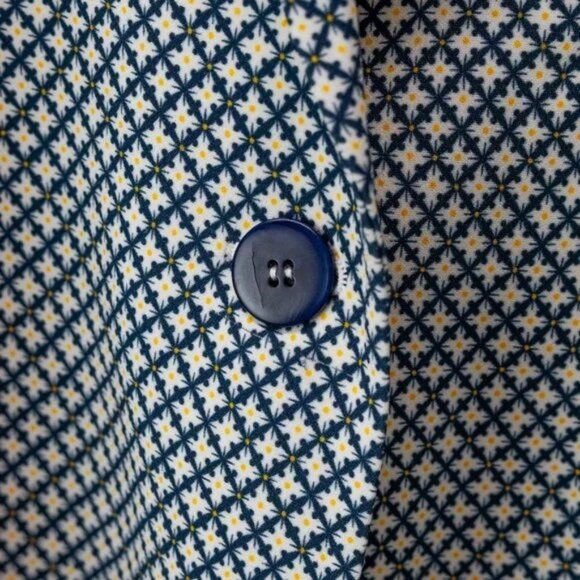 Stella McCartney SS/12 Runway Navy Patterned Blazer - Picture 10 of 12